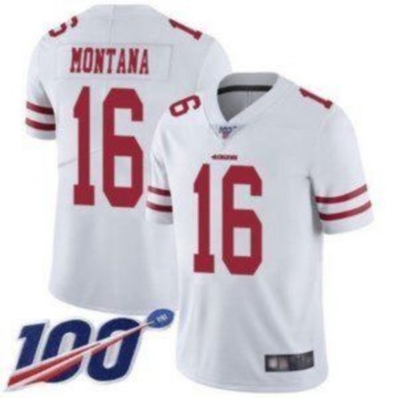 49ers nfl 100 jersey